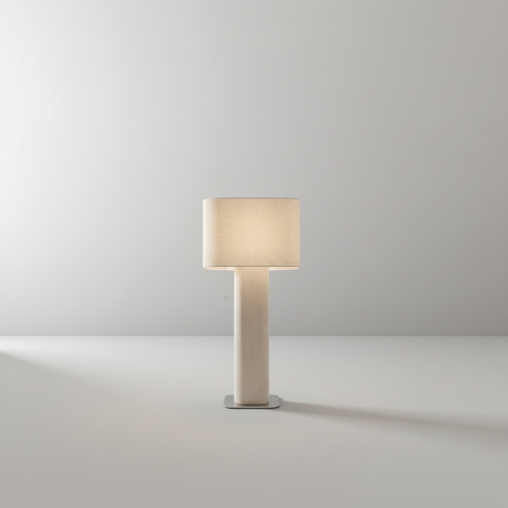 Uther floor lamp studio shot on clean white background