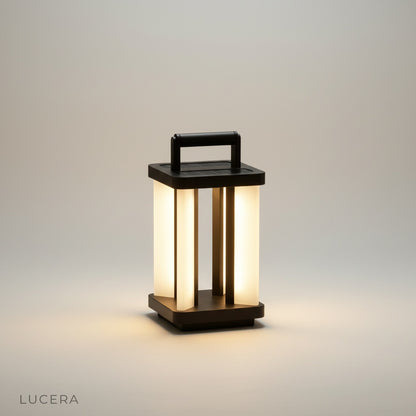 studio shot of the Unction Outdoor Lamp front view on a clean white background
