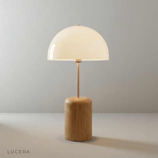 Ignescent Table Lamp front view studio shot on clean white background
