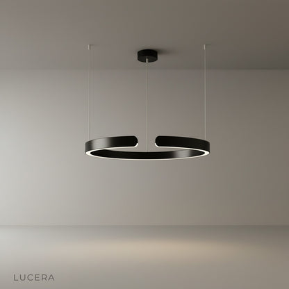 Bedeck chandelier studio shot front view on clean white background