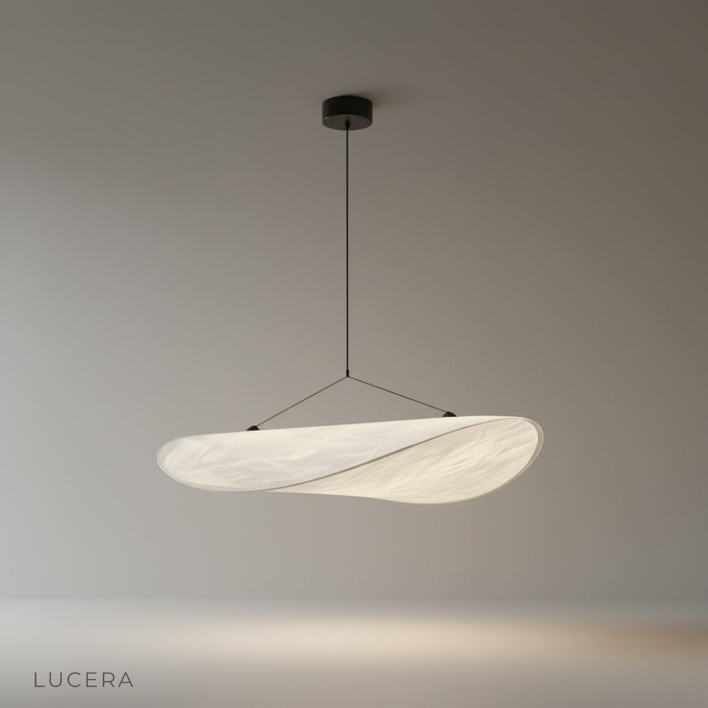 Eridanus pendant light studio shot on clean white background, front view