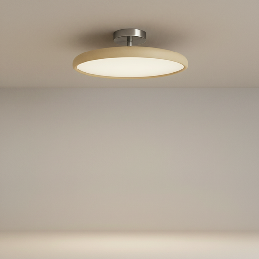 Jubilate ceiling light studio shot front view on clean white background