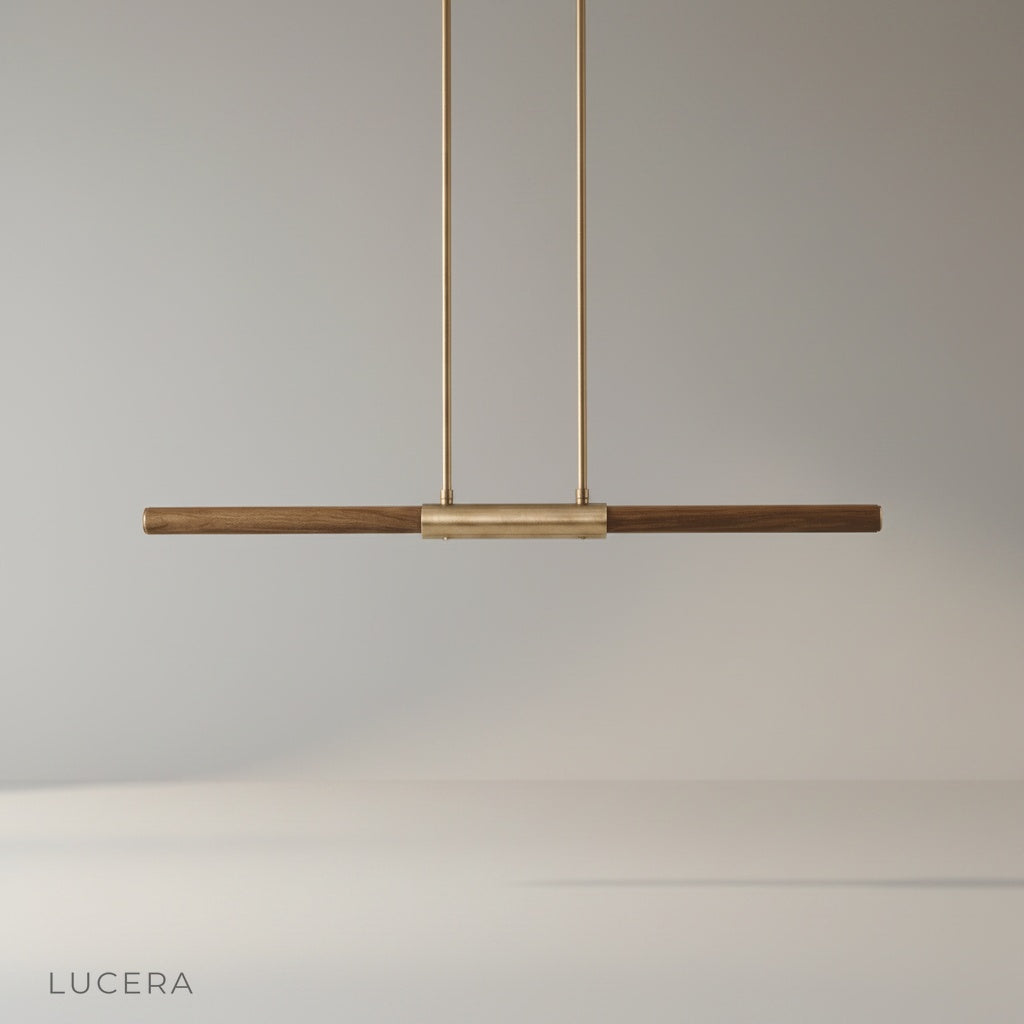 Griselda pendant light studio shot on clean white background showing full front view