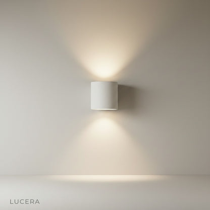 Fino Wall Lamp minimalist aluminum studio front view