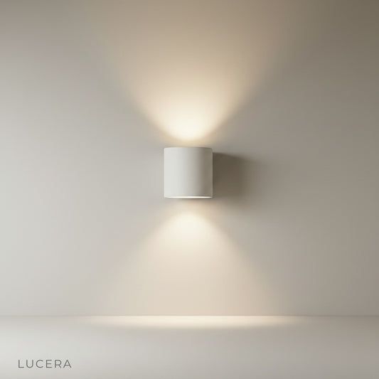 Fino Wall Lamp minimalist aluminum studio front view