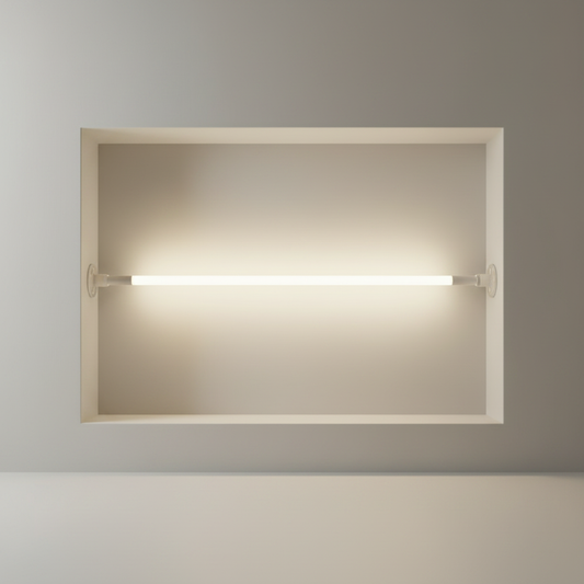 studio shot of Nab wall lamp front view on clean white background
