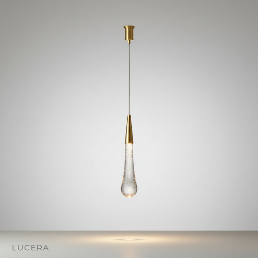 Aureate pendant light studio shot on clean white background front angle