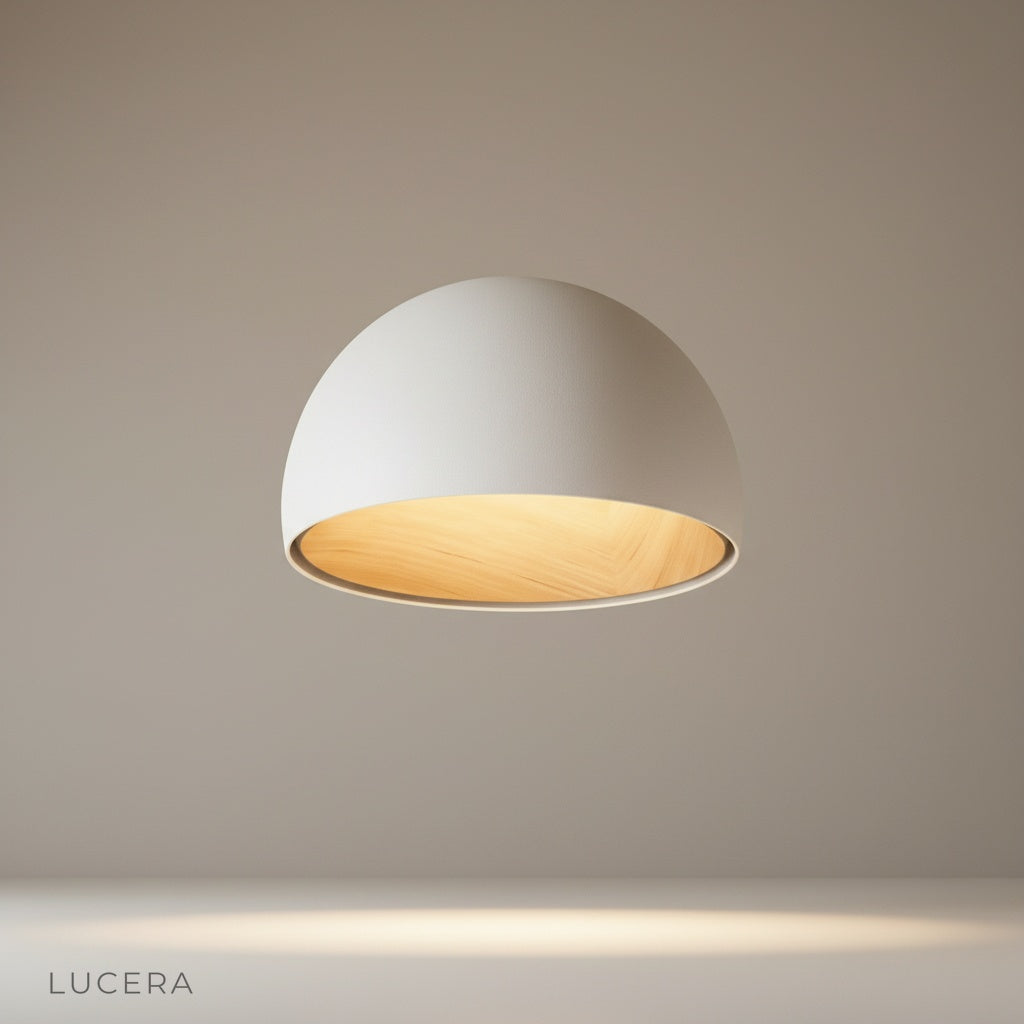 Lucera Labyrinth ceiling light studio shot on clean white background