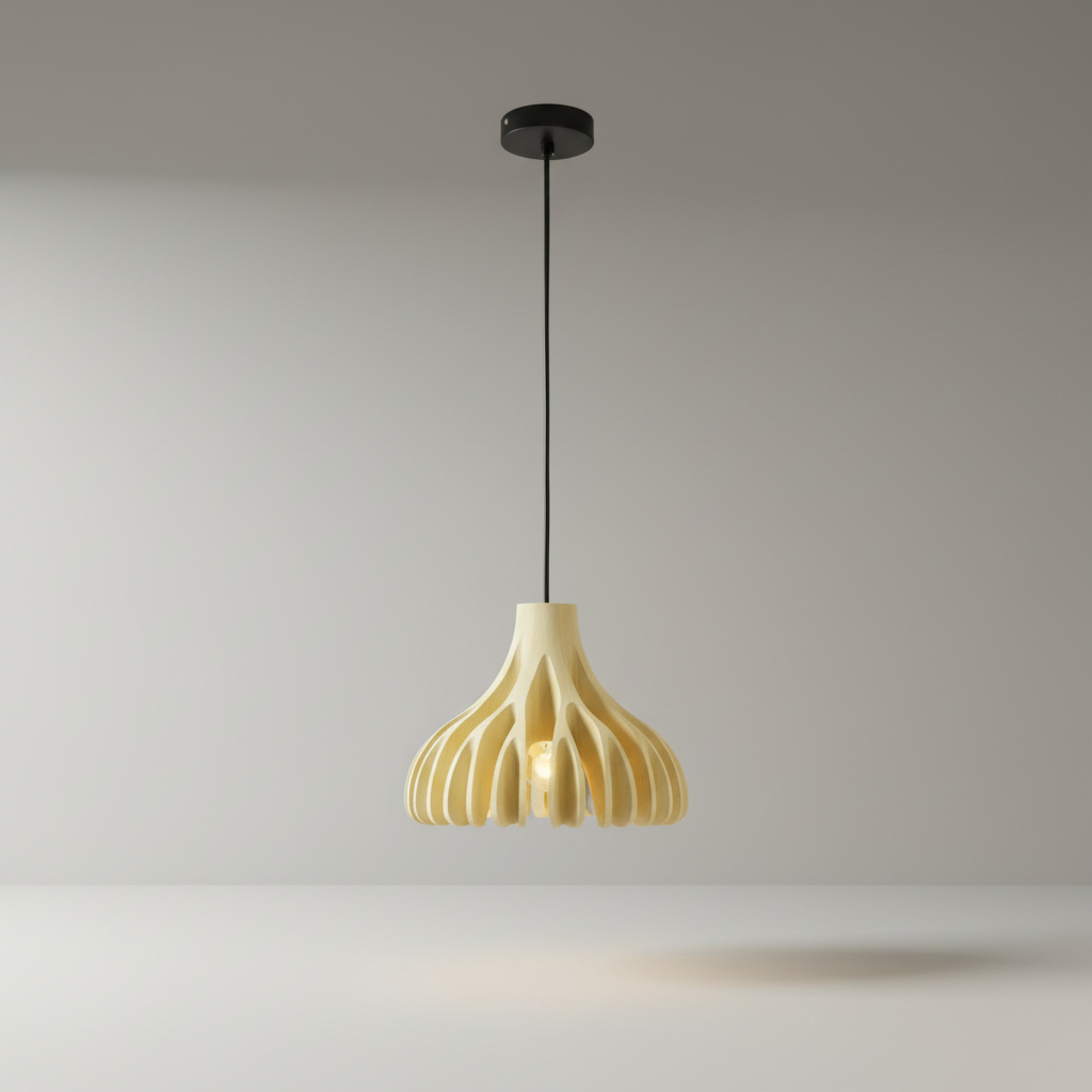 Thibault pendant light studio shot on clean white background front view