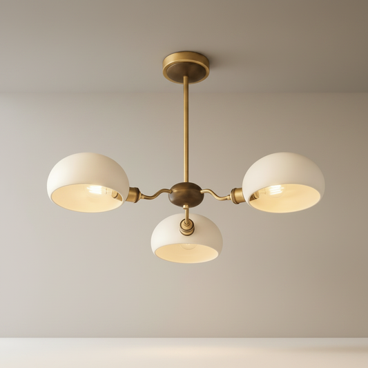 Largo Chandelier 5-head studio view on clean white background