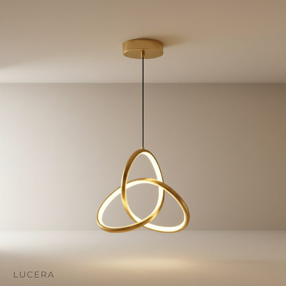 Tignanello pendant light studio shot on clean white background showing aluminum body