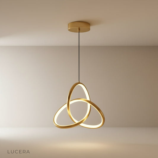 Tignanello pendant light studio shot on clean white background showing aluminum body