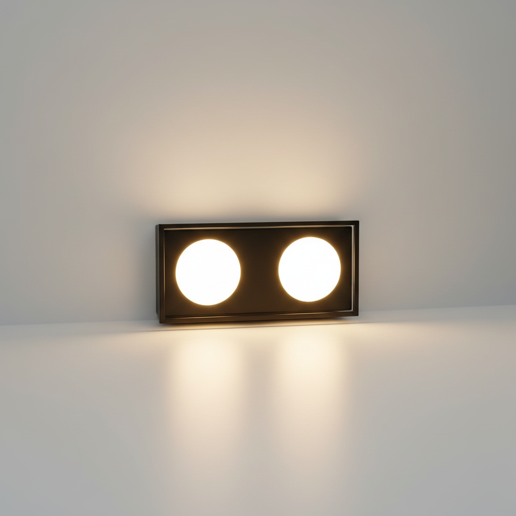 Drake Outdoor Black Waterproof LED Stainless Steel Wall Lamp - Exterior wall | Lucera Lighting