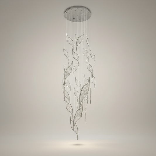 Brak LED Crystal Chandelier Bird Design - Chandeliers | Lucera Lighting