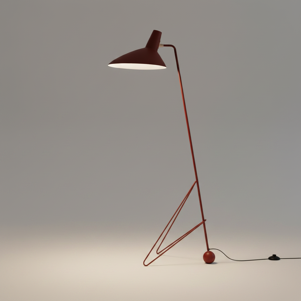 Peridot Modern Sculptural Tripod Floor Lamp - Lamps | Lucera Lighting