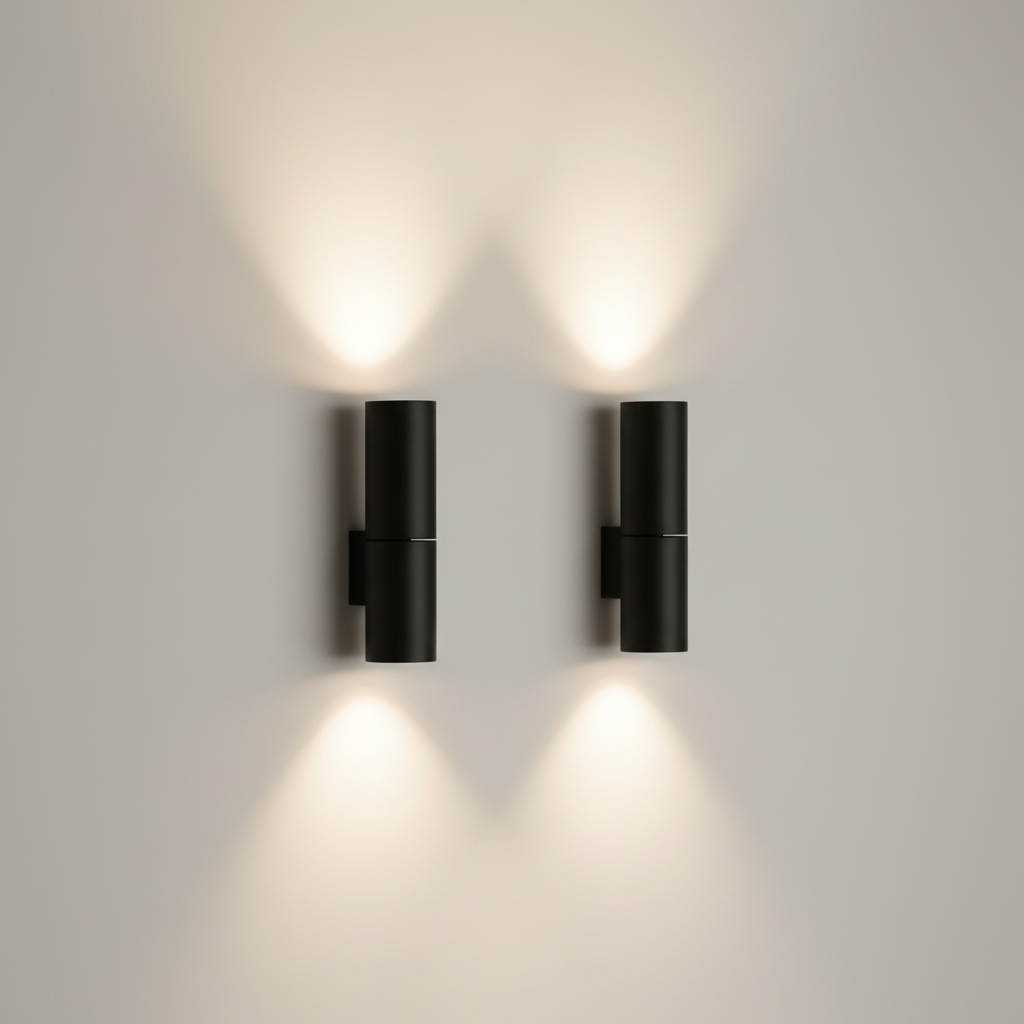 Canopus Dual Beam Wall Light - Exterior wall | Lucera Lighting