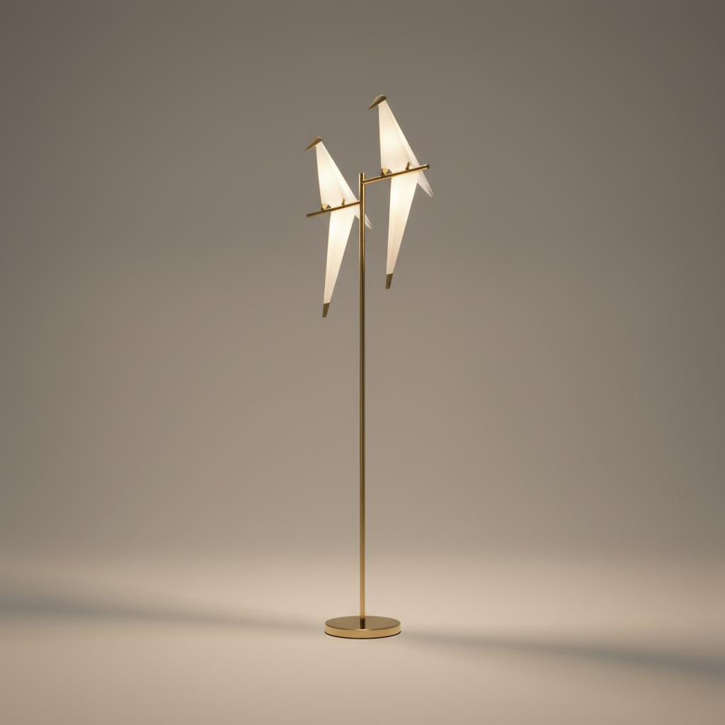 Sugilite Modern Parrot-Shaped Floor Lamp - Lamps | Lucera Lighting