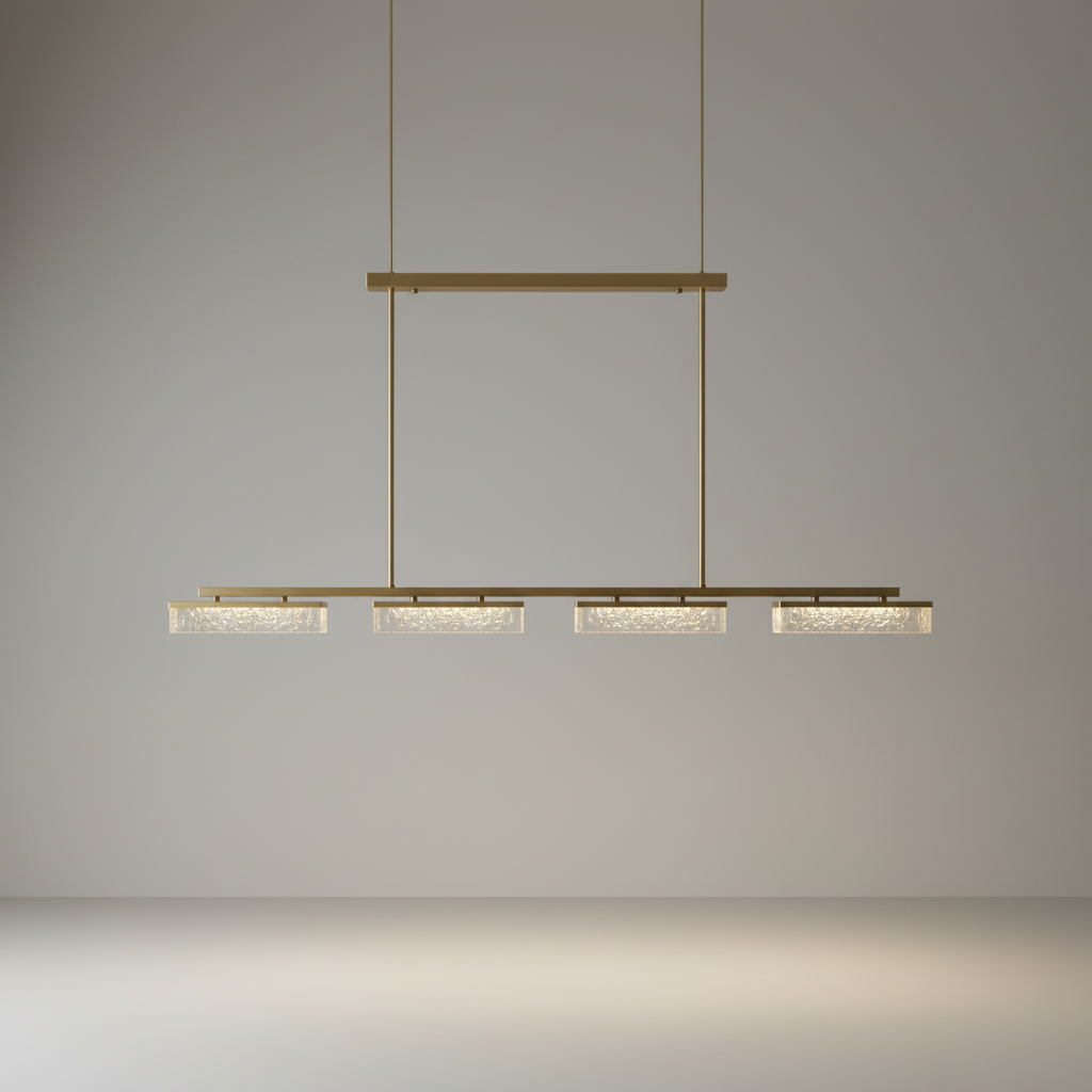 Claret Modern Drum Glass LED Ceiling Chandelier - Pendant Lights | Lucera Lighting