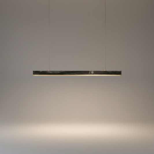 Mulberry Rorschach Black Marble Chandelier - Pendant Lights | Lucera Lighting