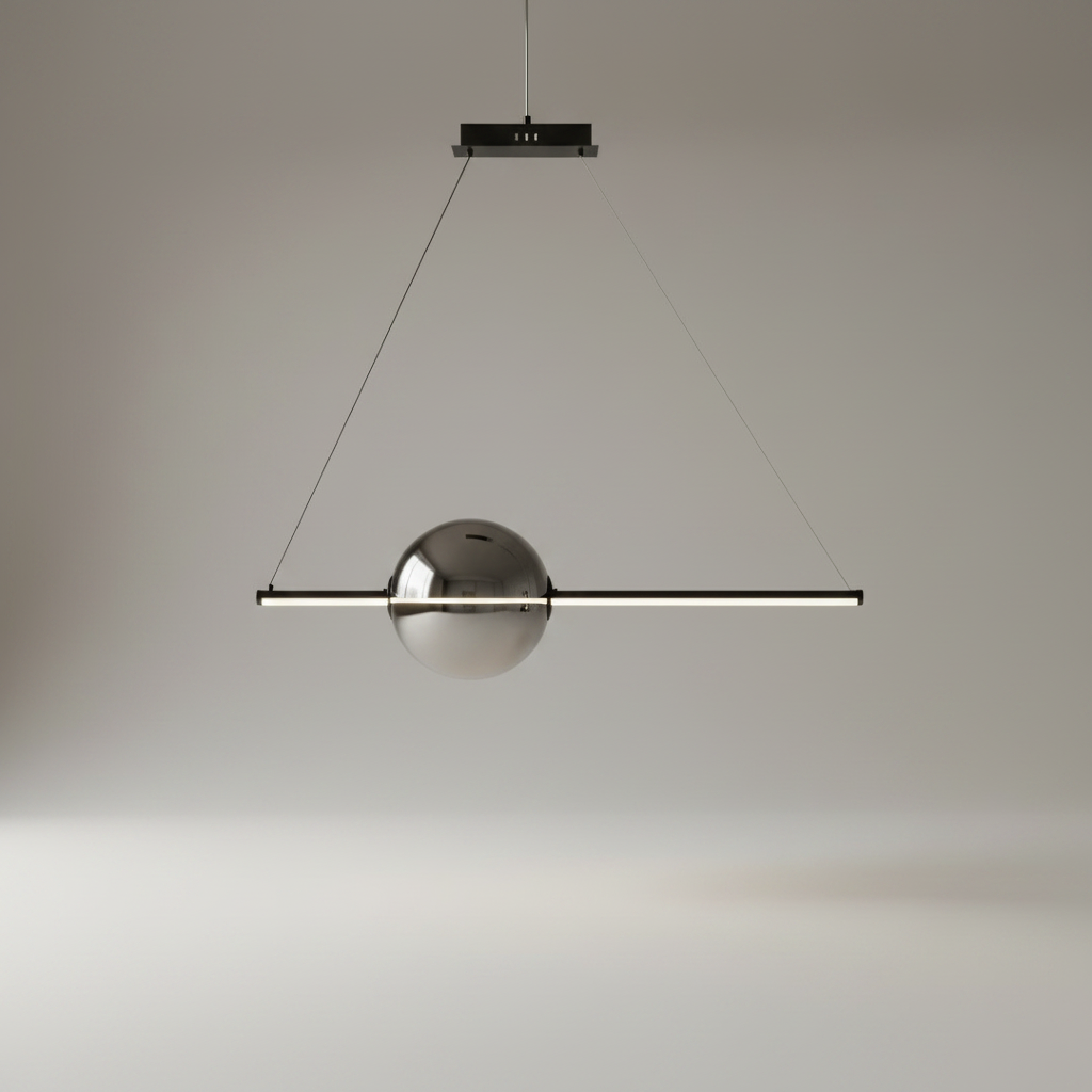 Bjorn Modern Glass LED Chandelier - Pendant Lights | Lucera Lighting