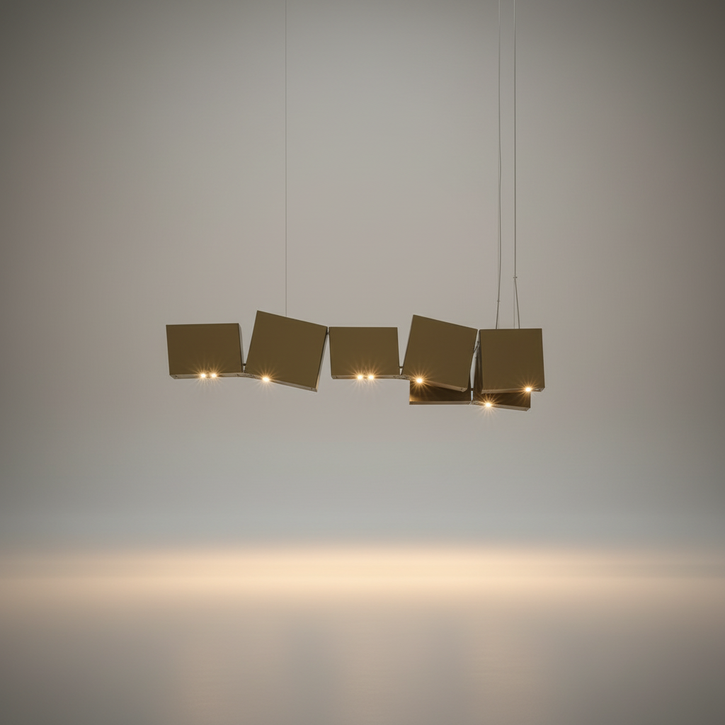 Freya Postmodern Iron Box Chandelier - Pendant Lights | Lucera Lighting