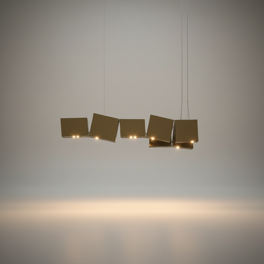 Freya Postmodern Iron Box Chandelier - Pendant Lights | Lucera Lighting