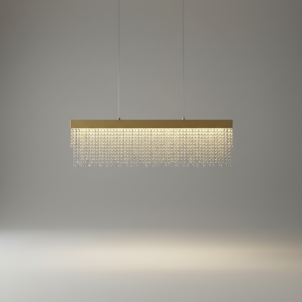 Ylva Raindrops Shining LED Crystal Chandelier - Pendant Lights | Lucera Lighting