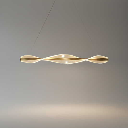Brage Spiral Chandelier Nordic Style - Pendant Lights | Lucera Lighting