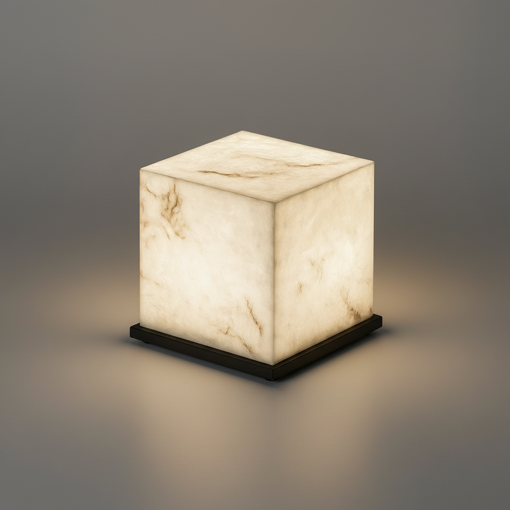 Vesta Marble Outdoor Floor Light - Exterior wall | Lucera Lighting
