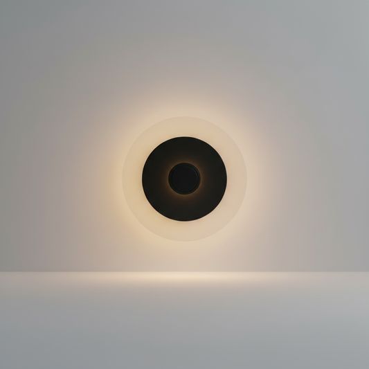 Domo Disc Glass Wall Sconce - Nordic Modern - Wall Lights & Sconces | Lucera Lighting