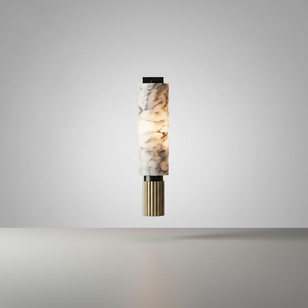 Eris Marble Sconce - Exterior wall | Lucera Lighting