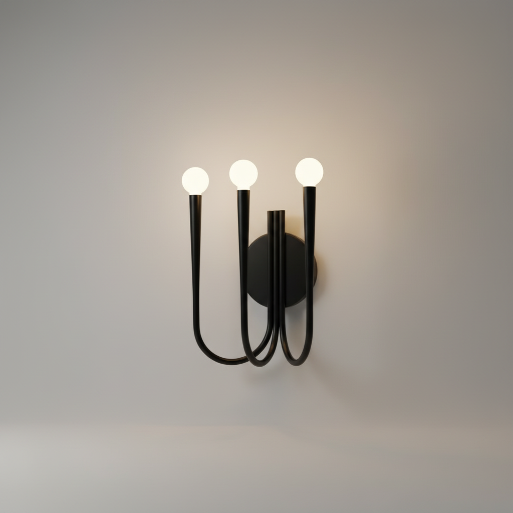 Fiore Art-Deco LED Wall Sconce for Living Room - Wall Lights & Sconces | Lucera Lighting