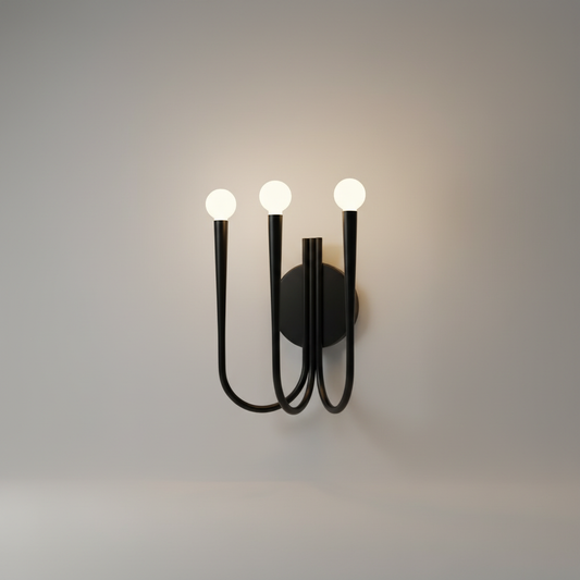 Fiore Art-Deco LED Wall Sconce for Living Room - Wall Lights & Sconces | Lucera Lighting