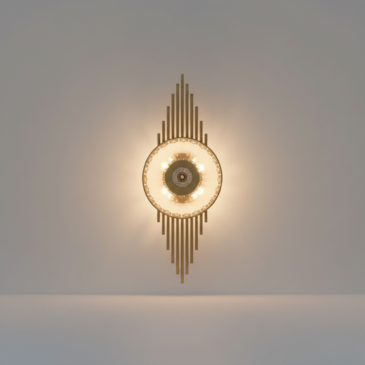 Lumiere Crystal LED Wall Lamp for Living Room - Wall Lights & Sconces | Lucera Lighting