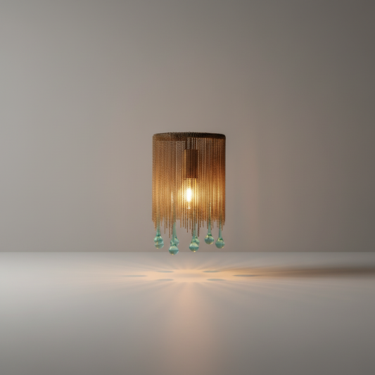 Mesure American Retro Wall Lamp - Crystal & Glass Sconce - Wall Lights & Sconces | Lucera Lighting