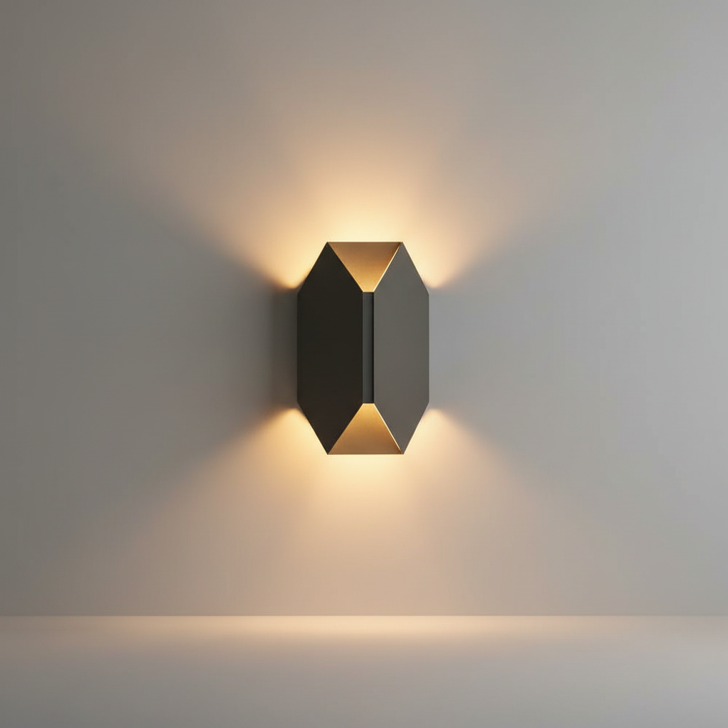 Nappe Geometric Wall Lamp for Living Room - Wall Lights & Sconces | Lucera Lighting
