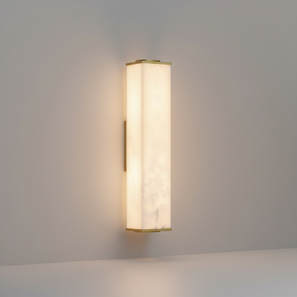 Ultime Marble Wall Lamp for Living Room, Bedroom - Wall Lights & Sconces | Lucera Lighting