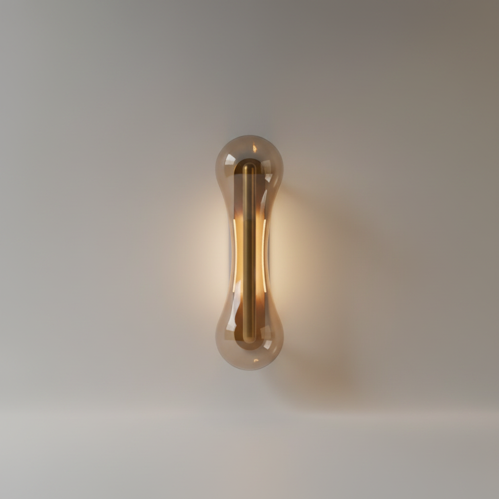 Spire Glass Wall Lamp - Innovative Style for Living Room, B - Wall Lights & Sconces | Lucera Lighting