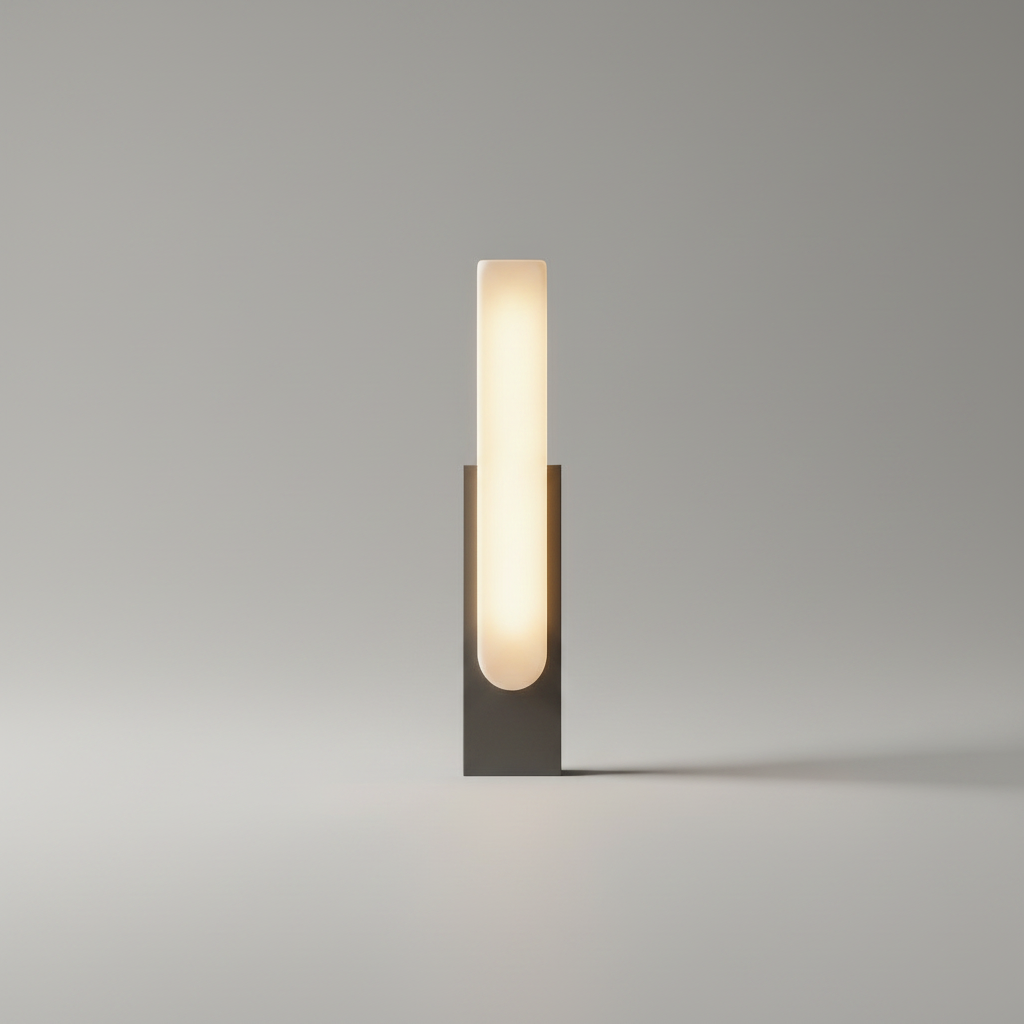 Column Modern Marble Wall Lamp Nordic Style H19.7 - Wall Lights & Sconces | Lucera Lighting
