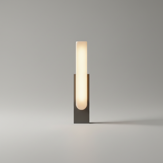 Column Modern Marble Wall Lamp Nordic Style H19.7 - Wall Lights & Sconces | Lucera Lighting