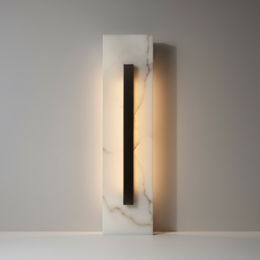 Portico Neo Chinese Marble Wall Lamp - Wall Lights & Sconces | Lucera Lighting