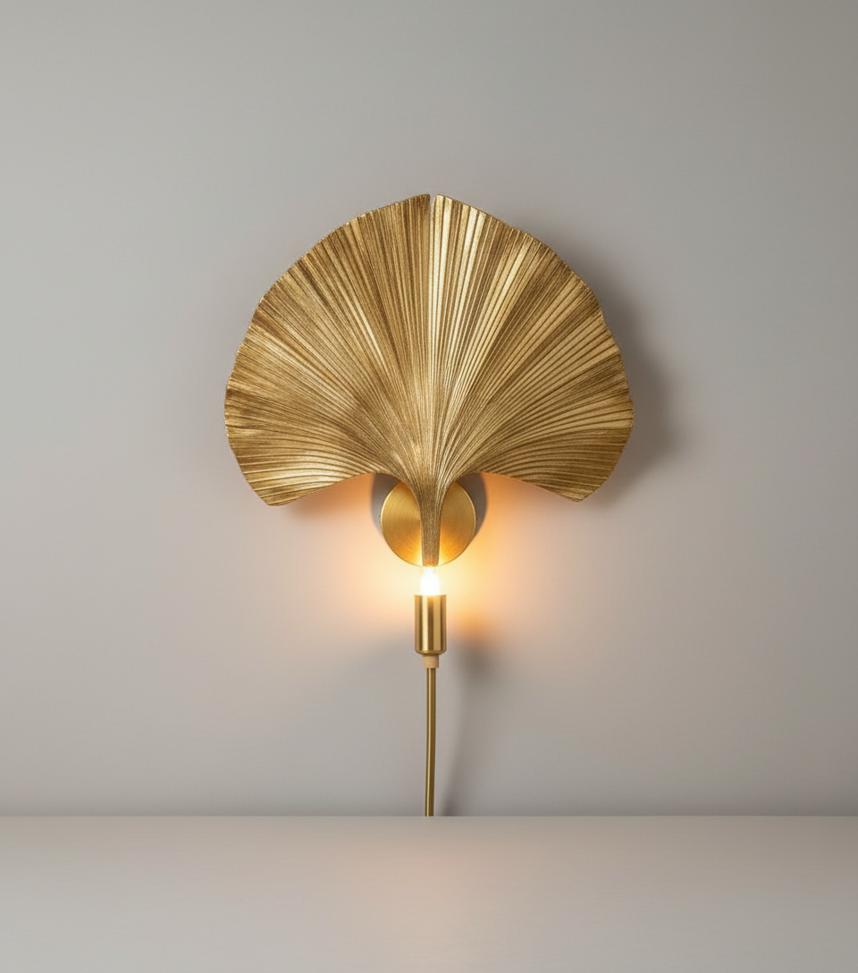 Niche Ginkgo Leaf Wall Lamp for Living Room - Wall Lights & Sconces | Lucera Lighting