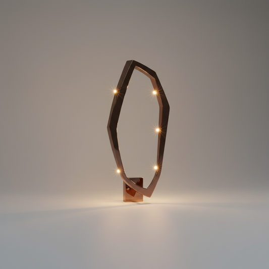 Metope Modern Minimalistic LED Steel Lamp - Wall Lights & Sconces | Lucera Lighting