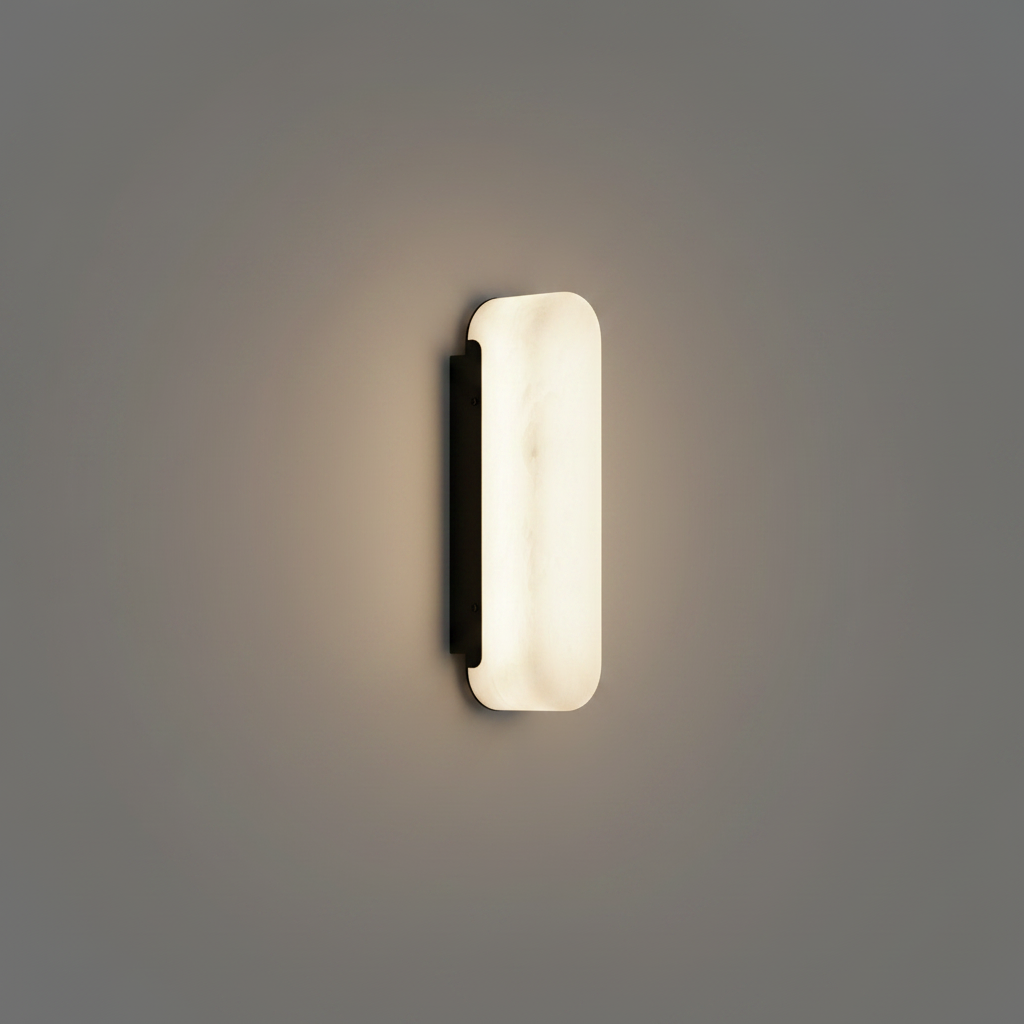 Abacus Marble Vertical Wall Lamp for Living Room - Wall Lights & Sconces | Lucera Lighting