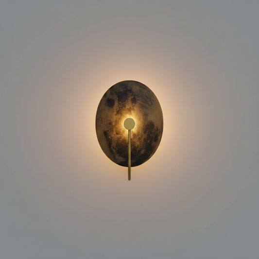 Spiral Moon Shaped Wall Lamp - Wall Lights & Sconces | Lucera Lighting