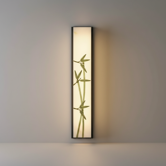 Fractal Bamboo & Ginkgo Wall Lamp - Wall Lights & Sconces | Lucera Lighting