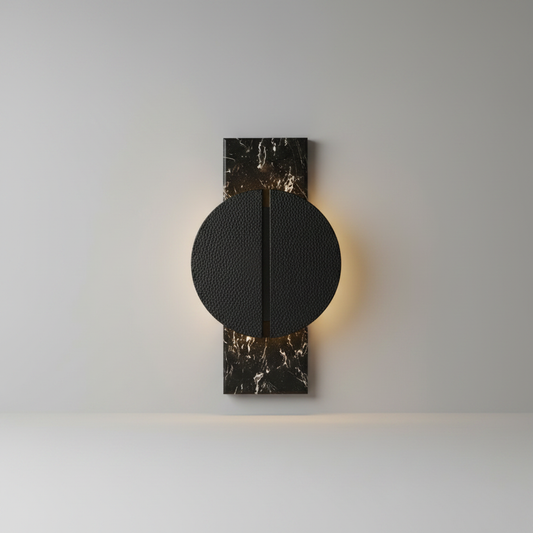 Ganglia Modern Copper Marble Wall Lamp for Bedroom - Wall Lights & Sconces | Lucera Lighting