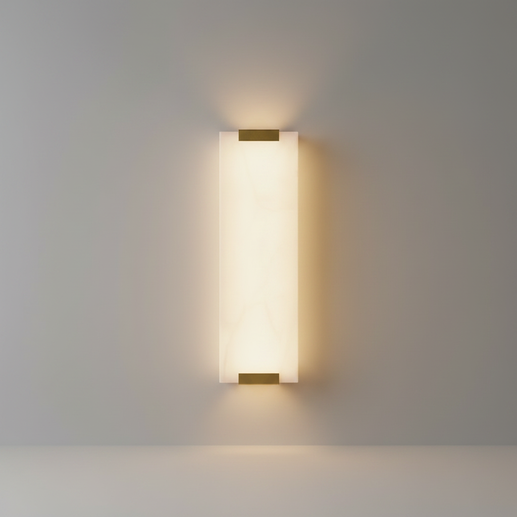 Astral Luxury Copper-Marble LED Wall Lamp - Wall Lights & Sconces | Lucera Lighting