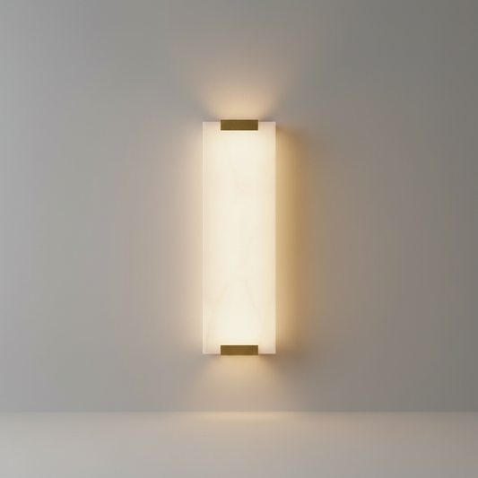 Astral Luxury Copper-Marble LED Wall Lamp - Wall Lights & Sconces | Lucera Lighting