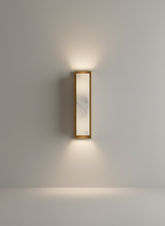 Choral Marble Wall Lamp for Bedroom & Living Room - Wall Lights & Sconces | Lucera Lighting